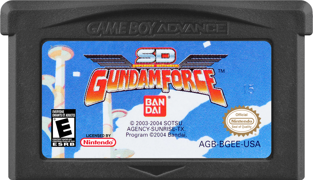 SD Gundam Force media 7 for GameBoy Advance